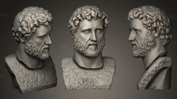Antoninus Pius stl model for CNC
